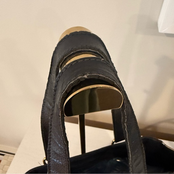 YSL Black Downtown Tote Bag - Picture 5 of 15